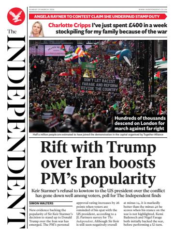 Sunday, 29 March 2026 issue Sunday, 29 March 2026