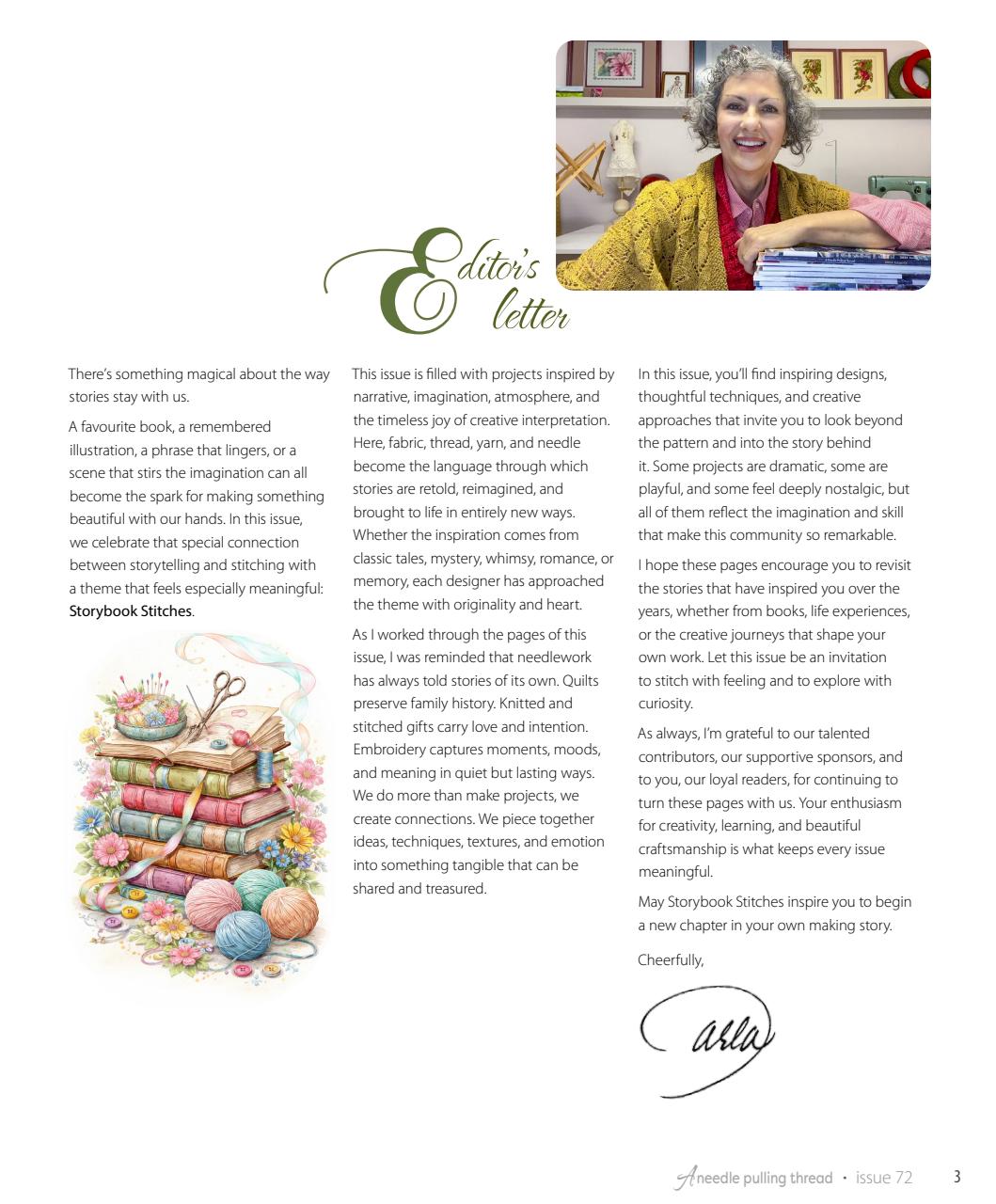 A Needle Pulling Thread Preview Pages