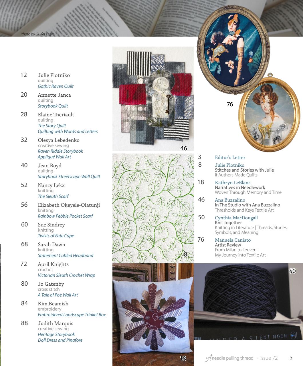 A Needle Pulling Thread Preview Pages