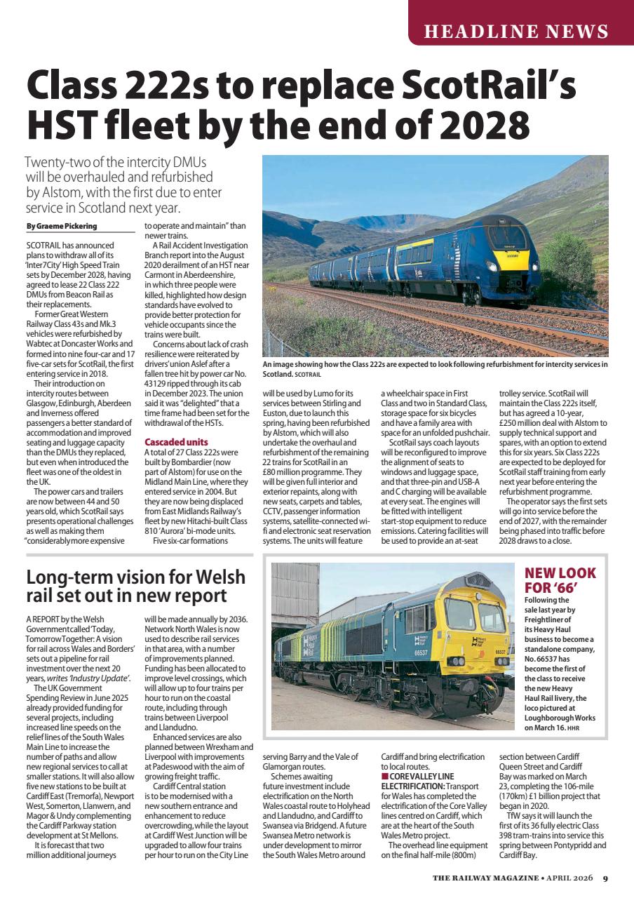 Railway Magazine Preview Pages