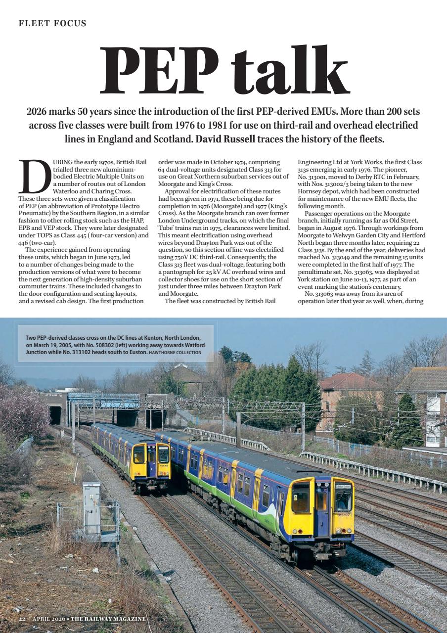 Railway Magazine Preview Pages