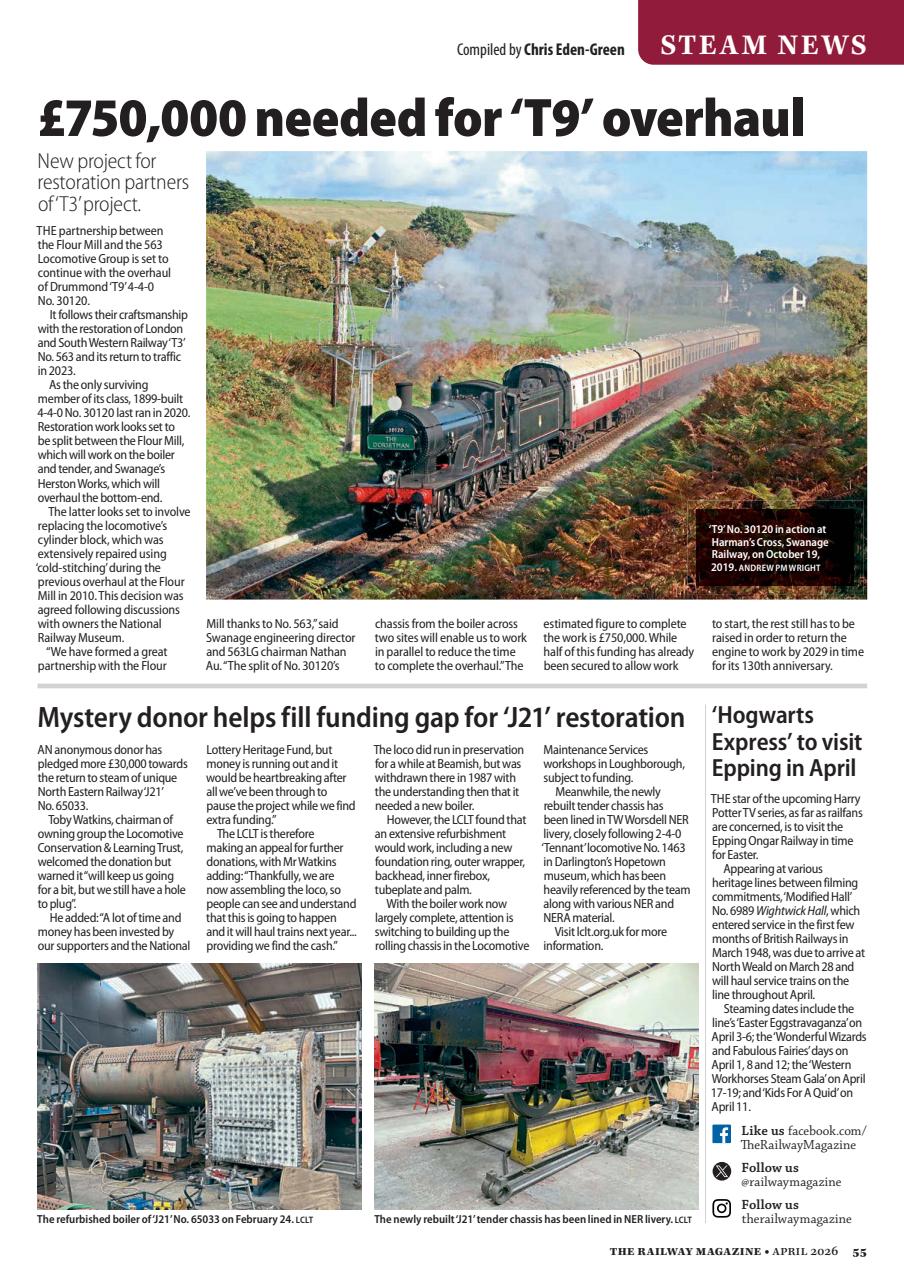 Railway Magazine Preview Pages
