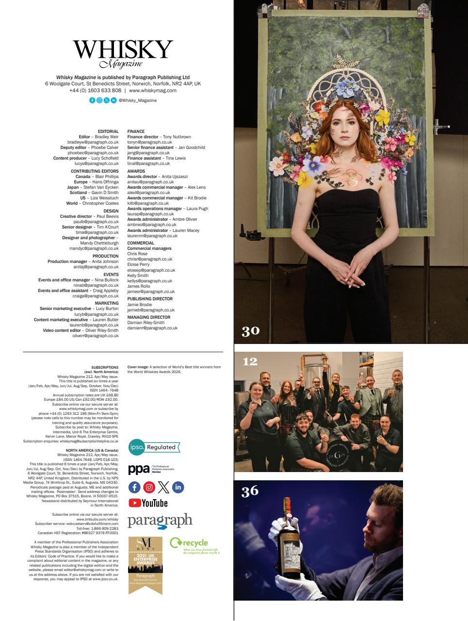 Whisky Magazine Preview Pages