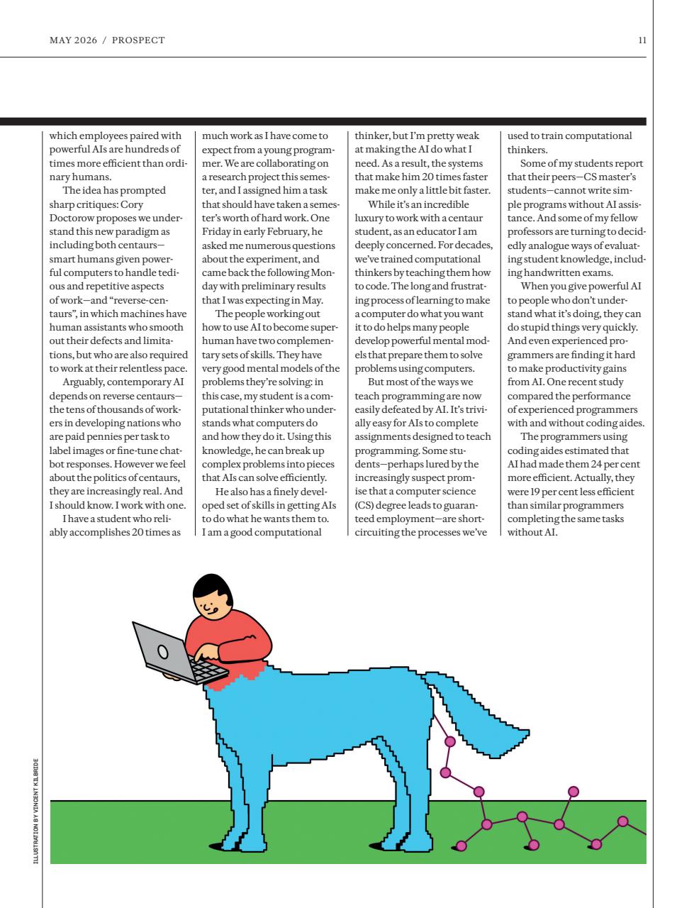 Prospect Magazine Preview Pages