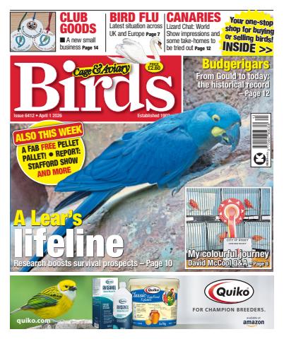 Cage & Aviary Birds issue 1st April 2026