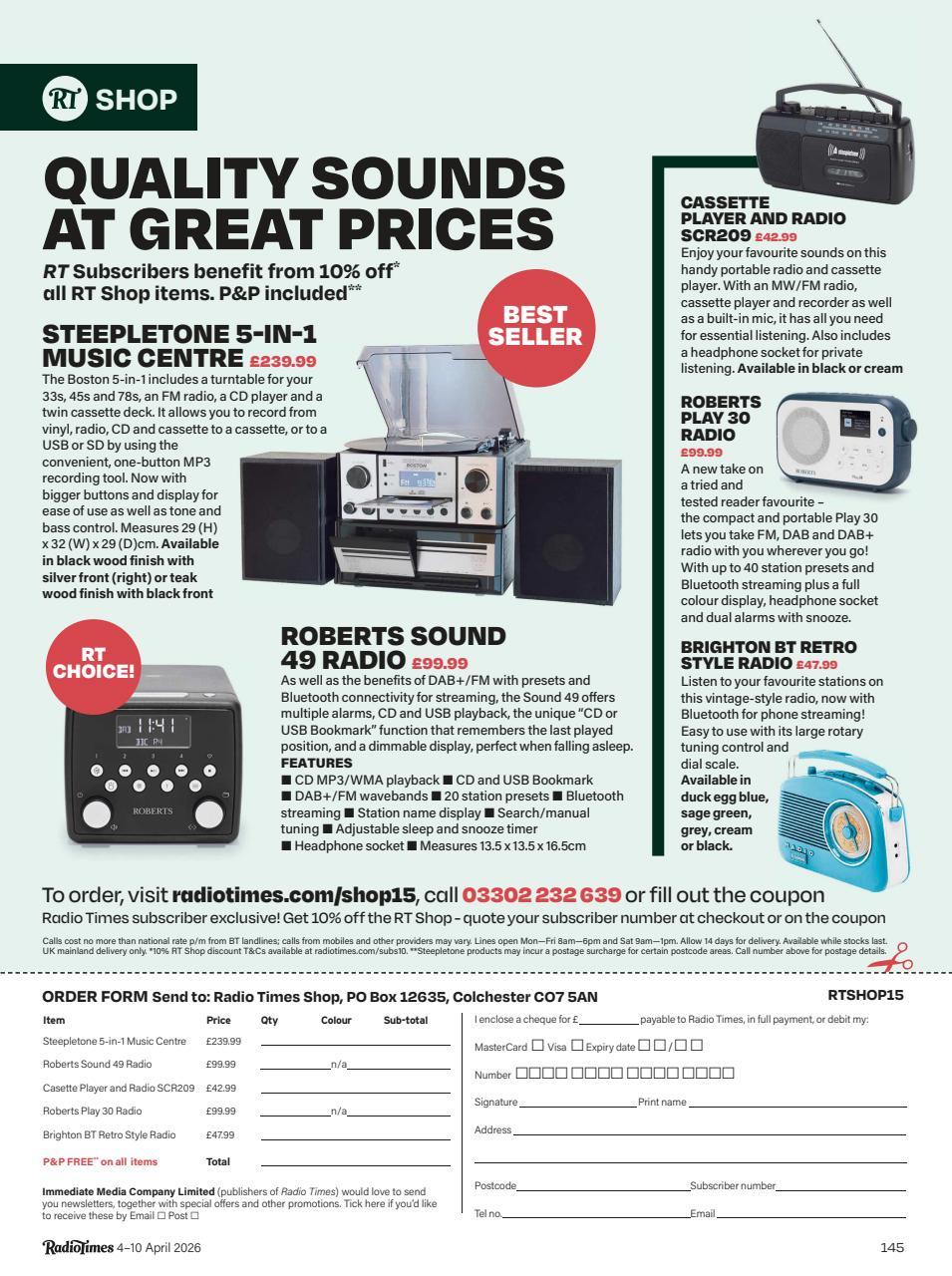 Radio Times Preview Pages