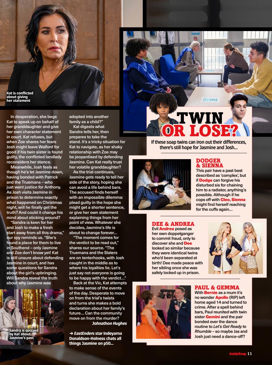 Inside Soap Preview Pages
