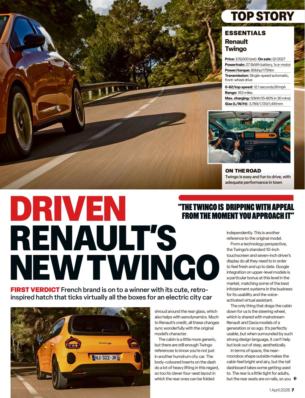 Auto Express Preview Pages