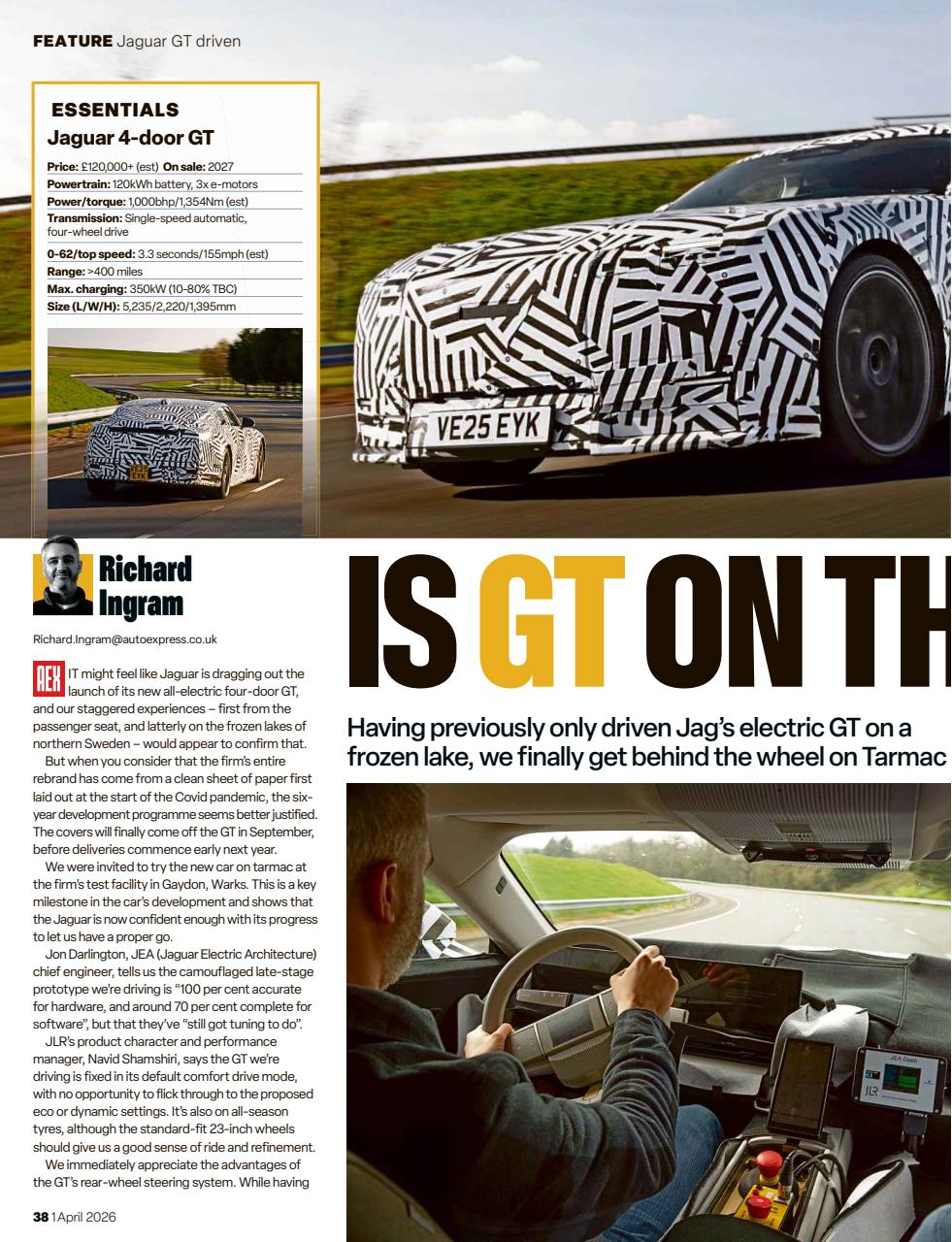 Auto Express Preview Pages