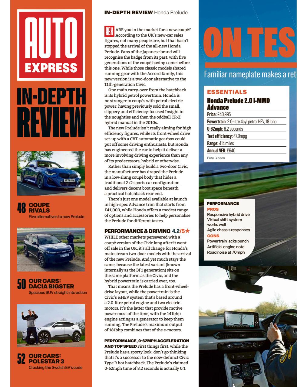 Auto Express Preview Pages