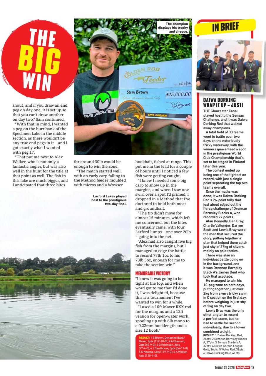 Angling Times Preview Pages
