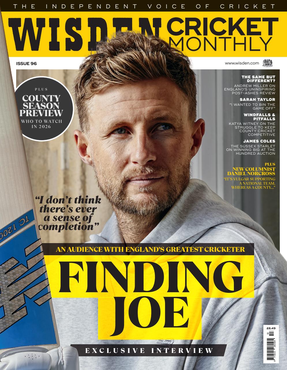 Wisden Cricket Monthly Preview Pages