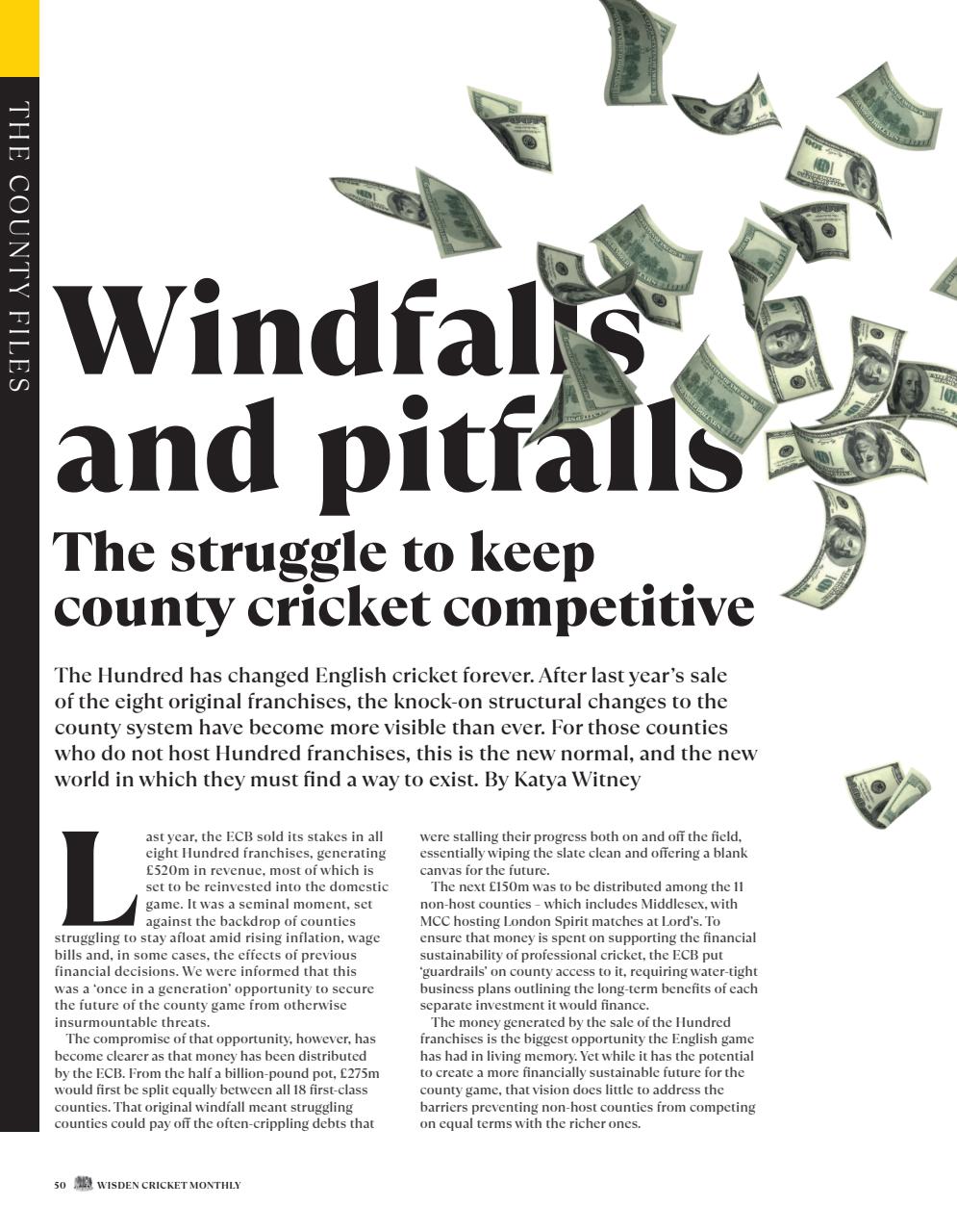Wisden Cricket Monthly Preview Pages