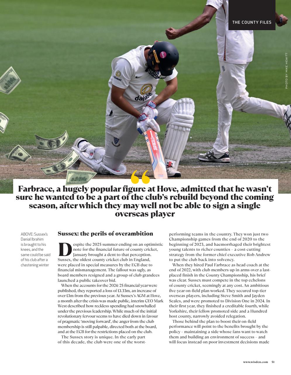 Wisden Cricket Monthly Preview Pages