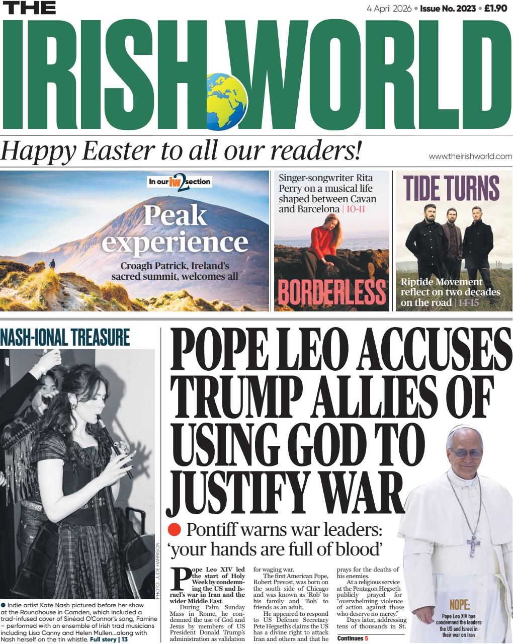 Irish World Preview Pages