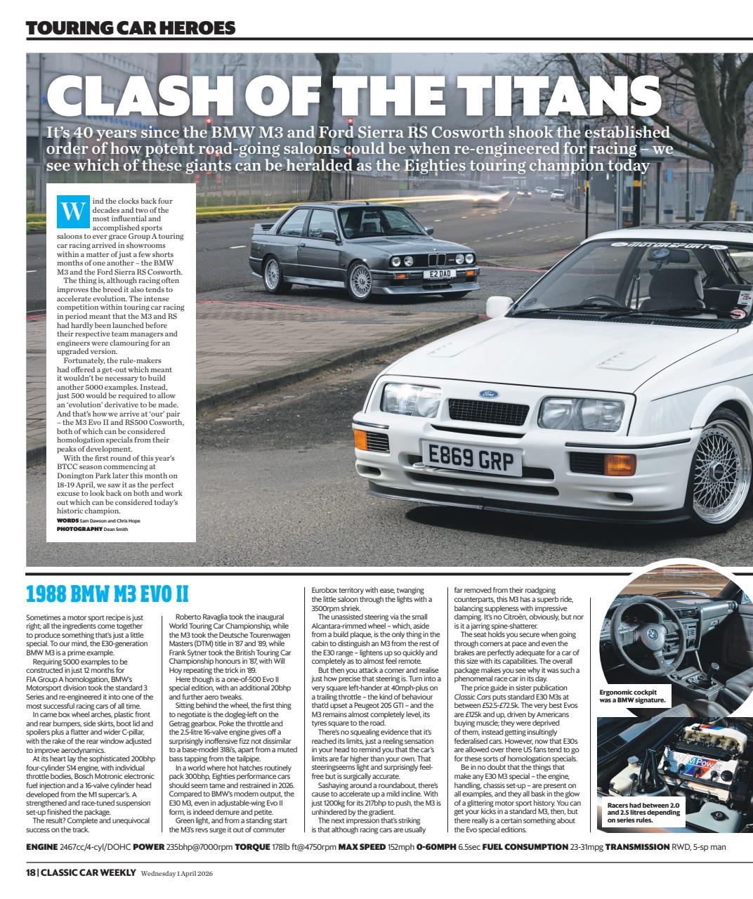 Classic Car Weekly Preview Pages