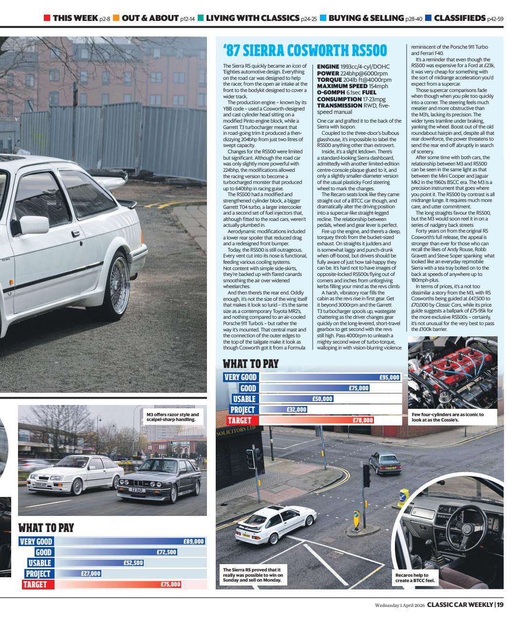 Classic Car Weekly Preview Pages