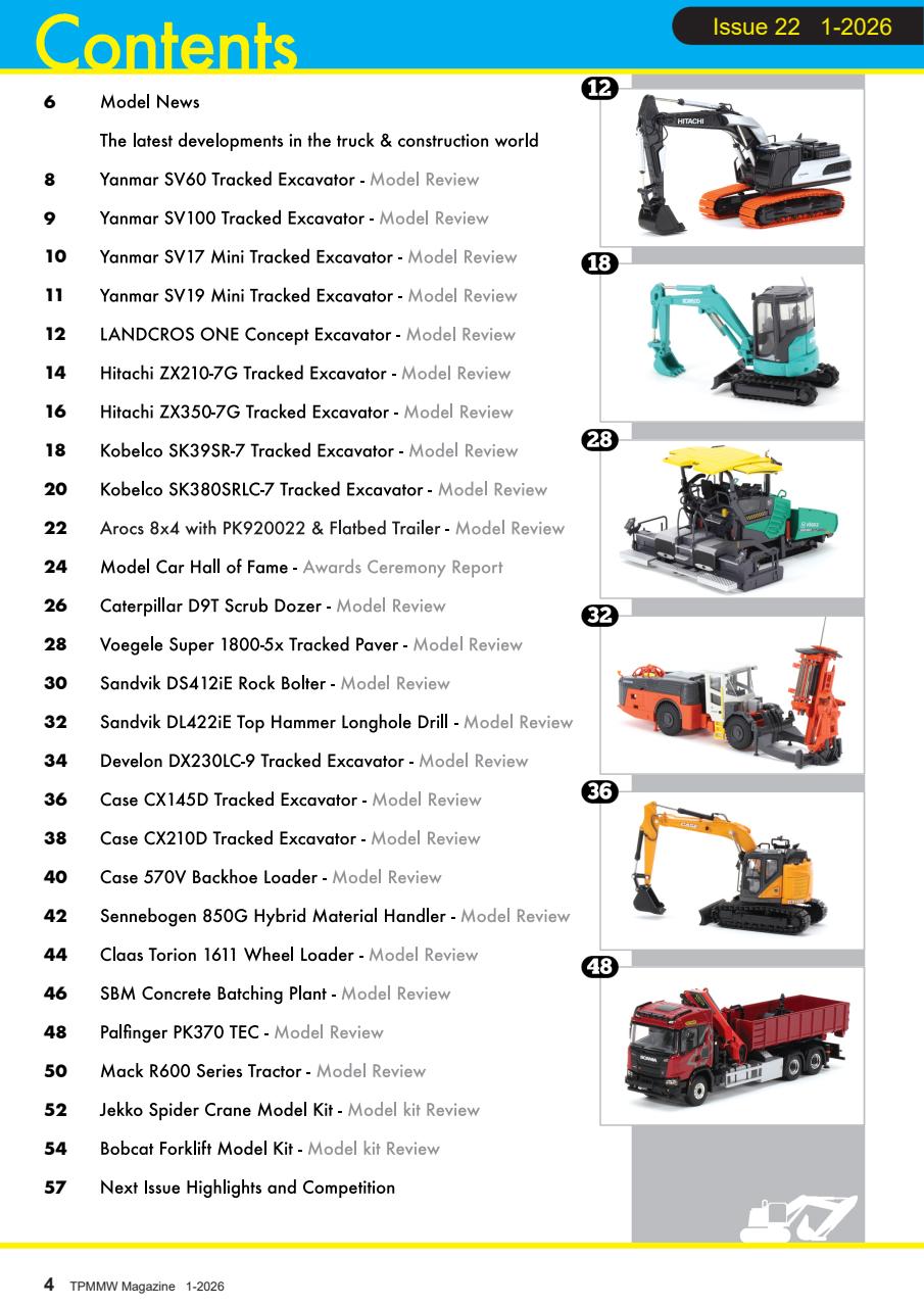 Truck, Plant & Machinery Model World Preview Pages