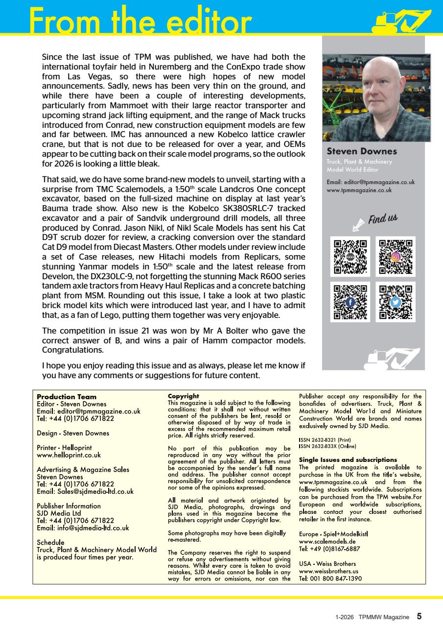 Truck, Plant & Machinery Model World Preview Pages