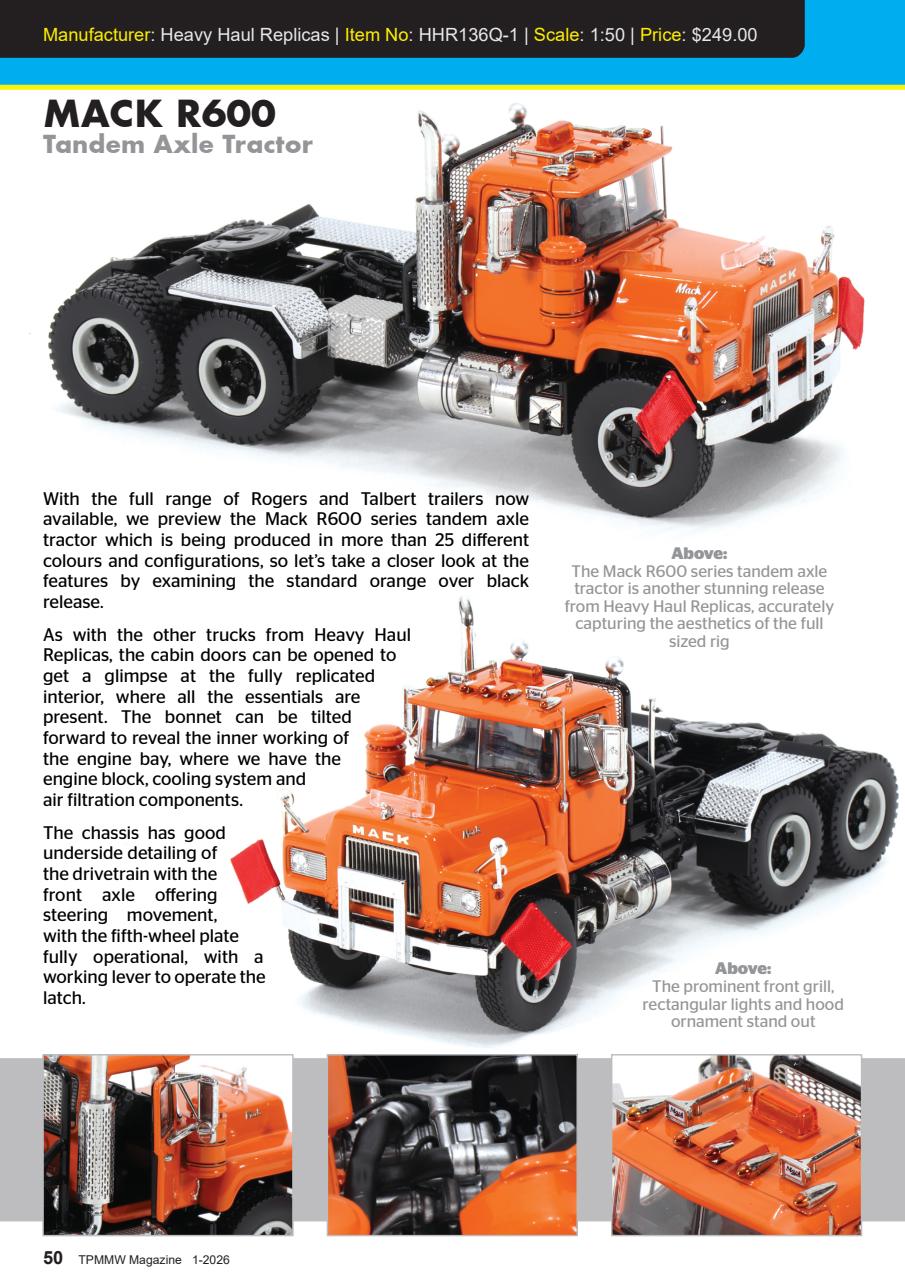 Truck, Plant & Machinery Model World Preview Pages