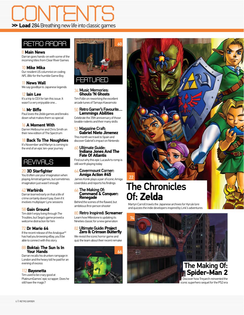 Retro Gamer Preview Pages