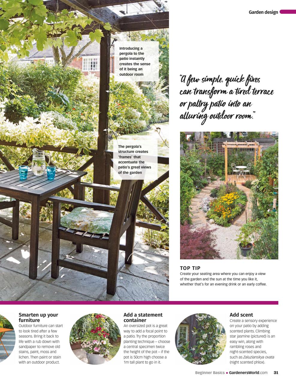 BBC Gardeners’ World Magazine Preview Pages
