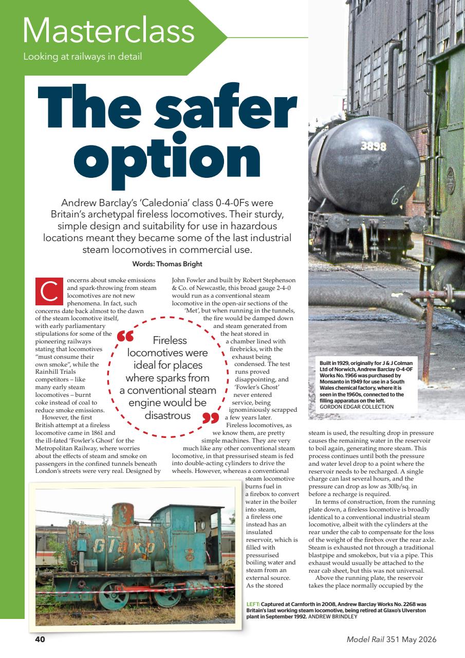 Model Rail Preview Pages