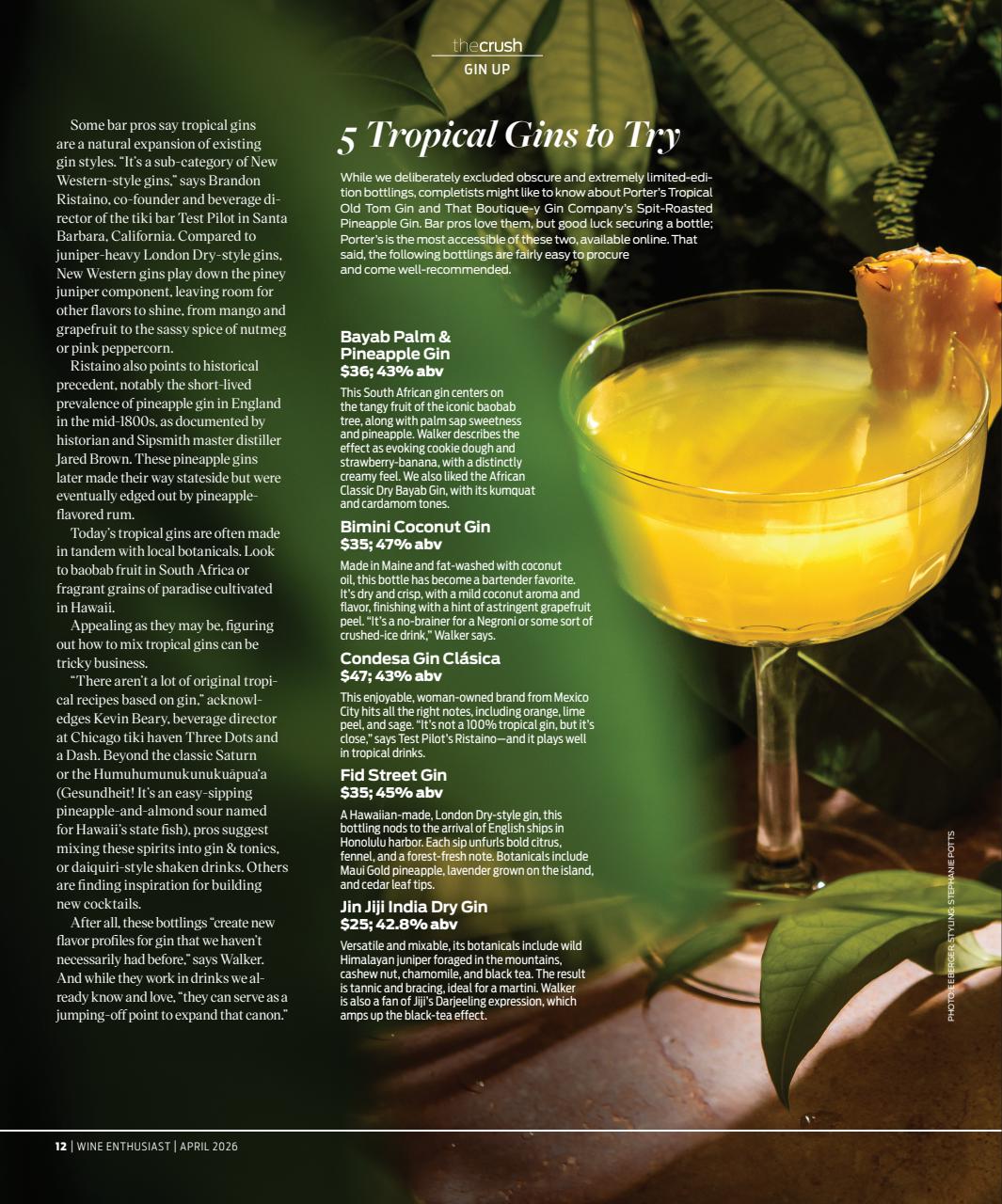 Wine Enthusiast Preview Pages