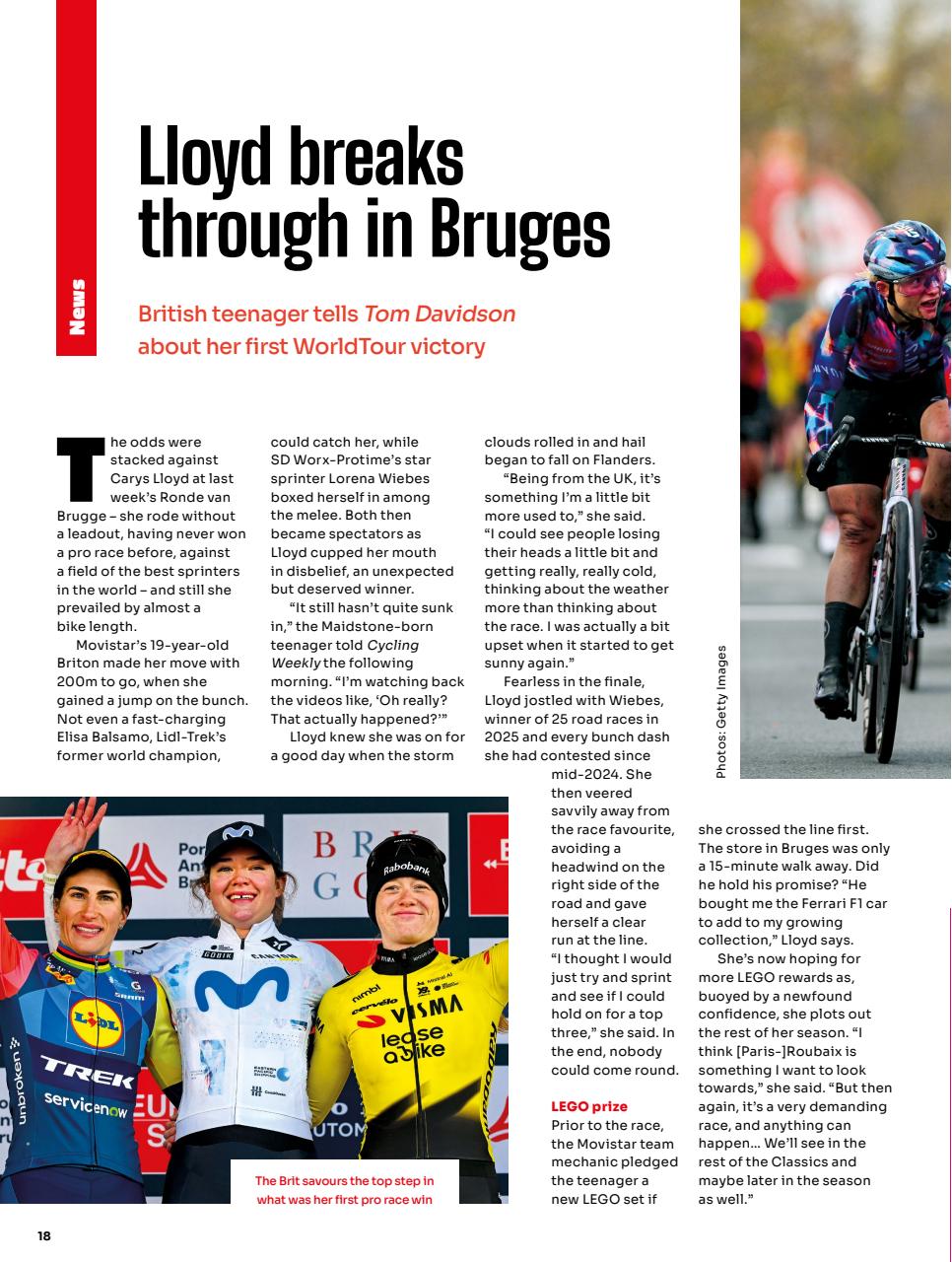 Cycling Weekly Preview Pages