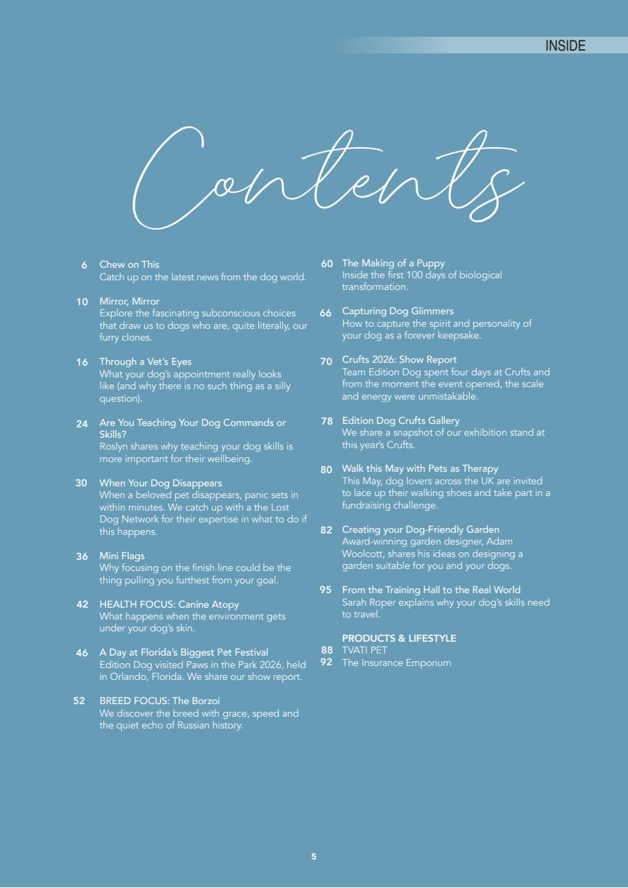 Edition Dog Preview Pages