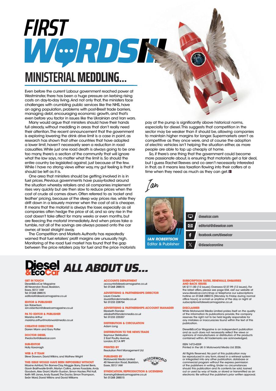 Diesel&EcoCar Magazine Preview Pages