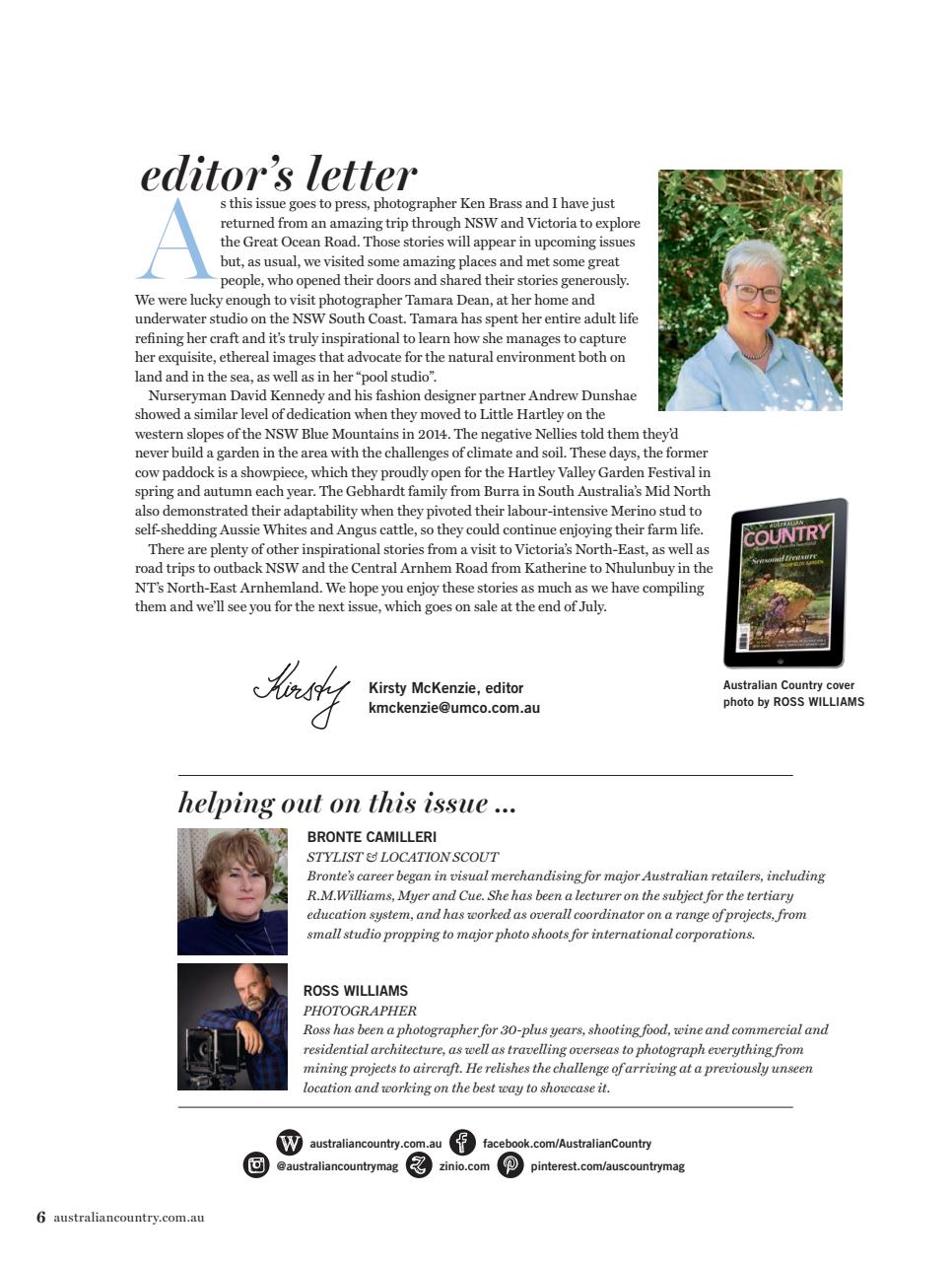 Australian Country Preview Pages