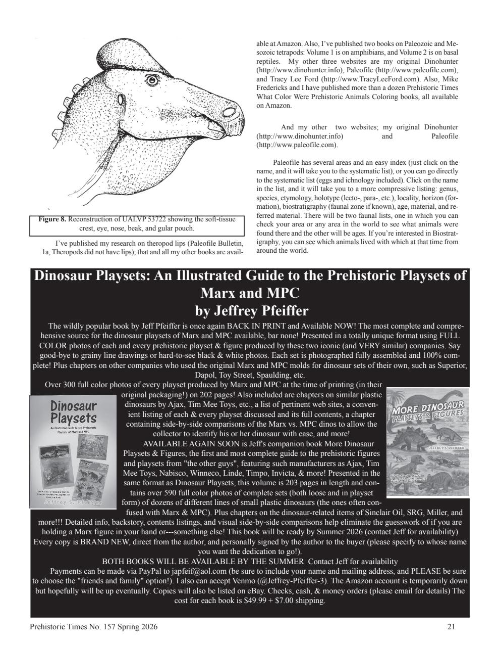 Prehistoric Times Preview Pages