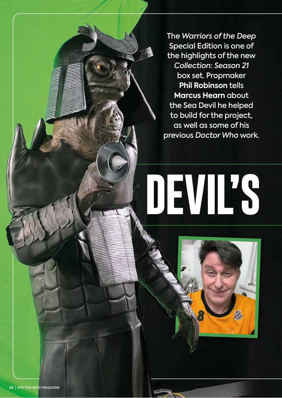 Doctor Who Magazine Preview Pages