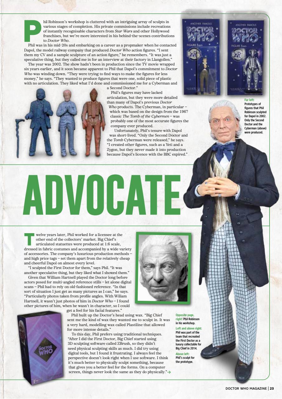 Doctor Who Magazine Preview Pages