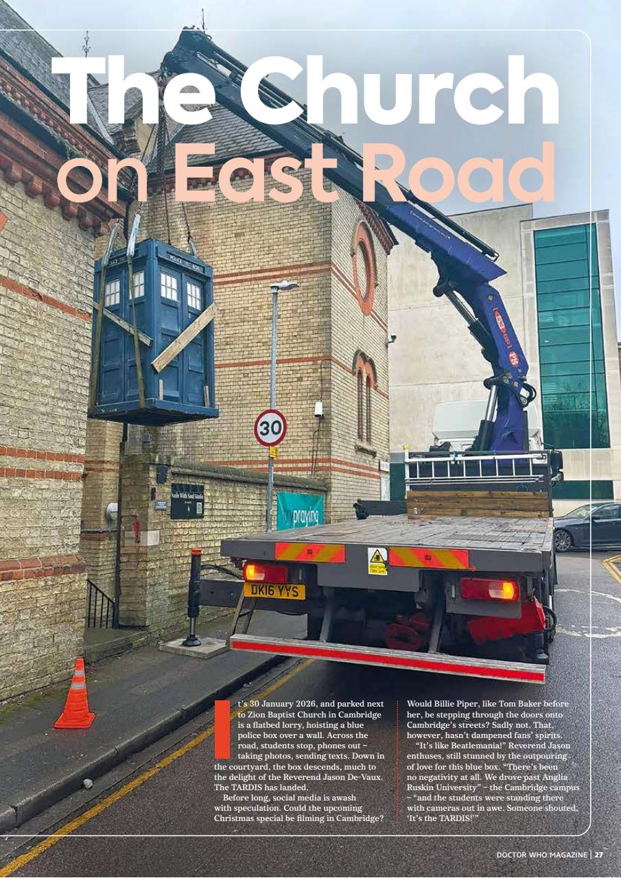 Doctor Who Magazine Preview Pages