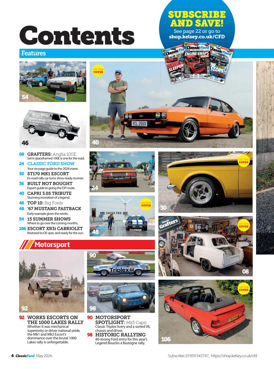 Classic Ford Preview Pages