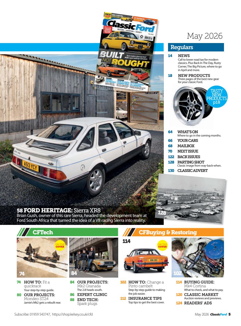 Classic Ford Preview Pages