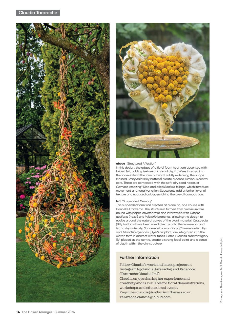 The Flower Arranger Preview Pages