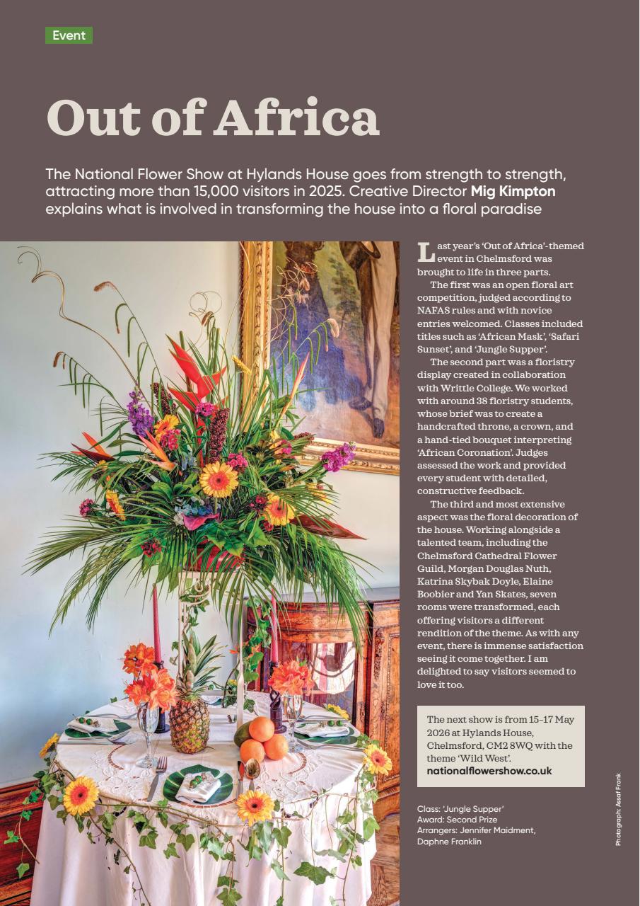 The Flower Arranger Preview Pages