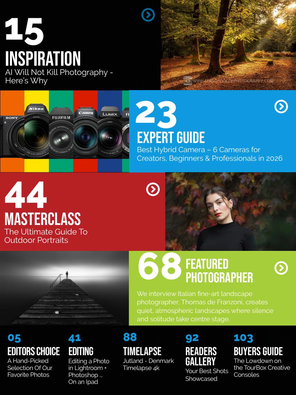 Photography Masterclass Magazine Preview Pages