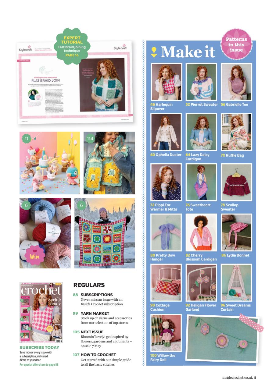 Inside Crochet Preview Pages