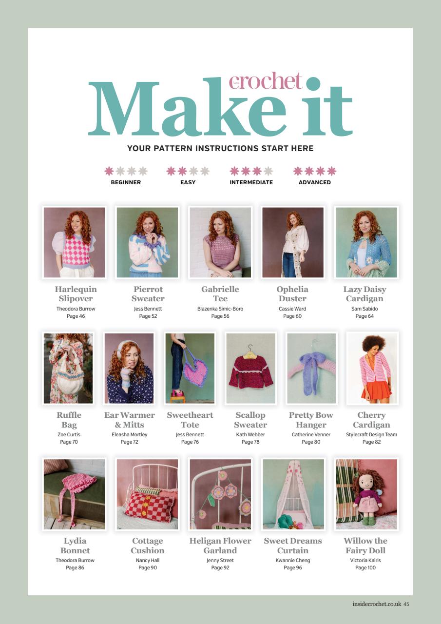 Inside Crochet Preview Pages
