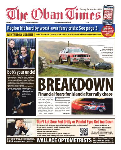 The Oban Times & Lochaber Times issue Thursday, April 02, 2026