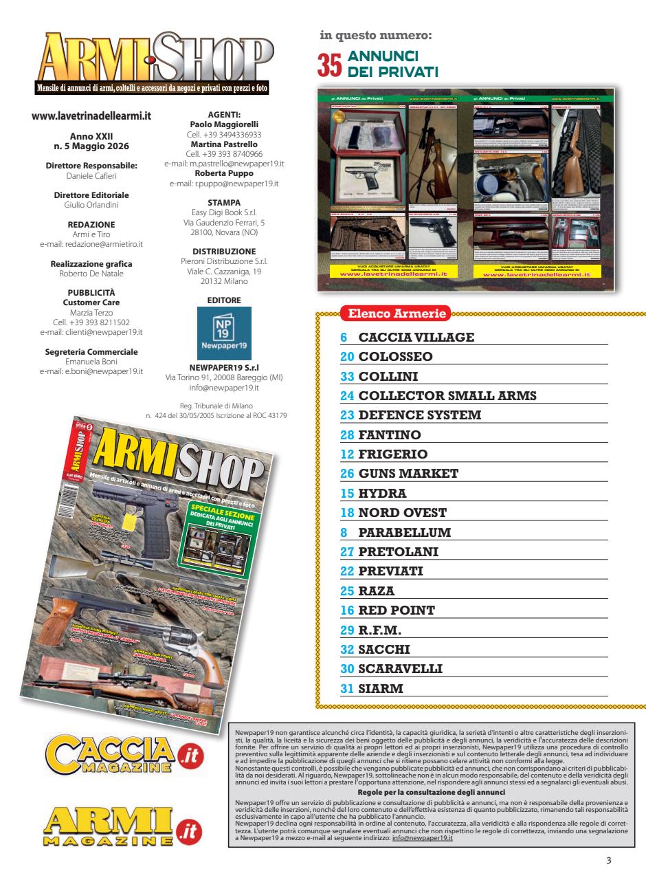 ARMI SHOP Preview Pages