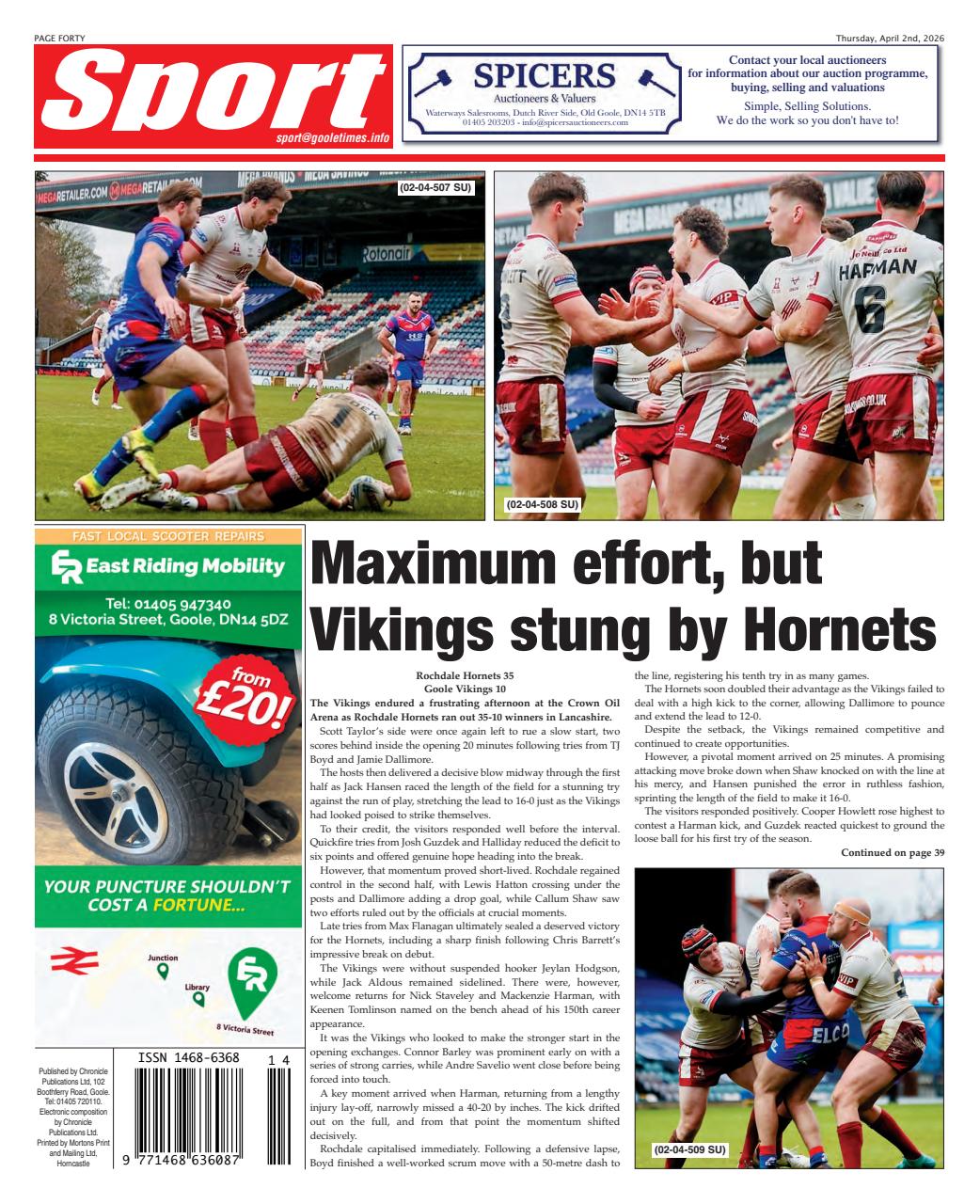 Goole Times Preview Pages