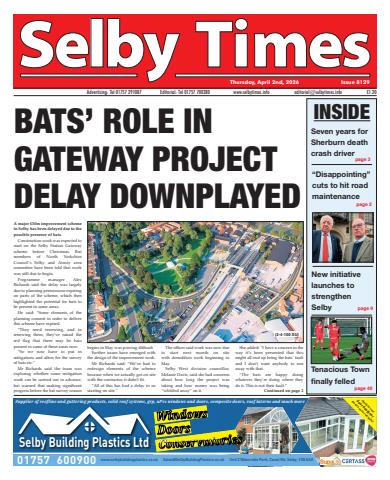 Selby Times issue April 2nd 2026