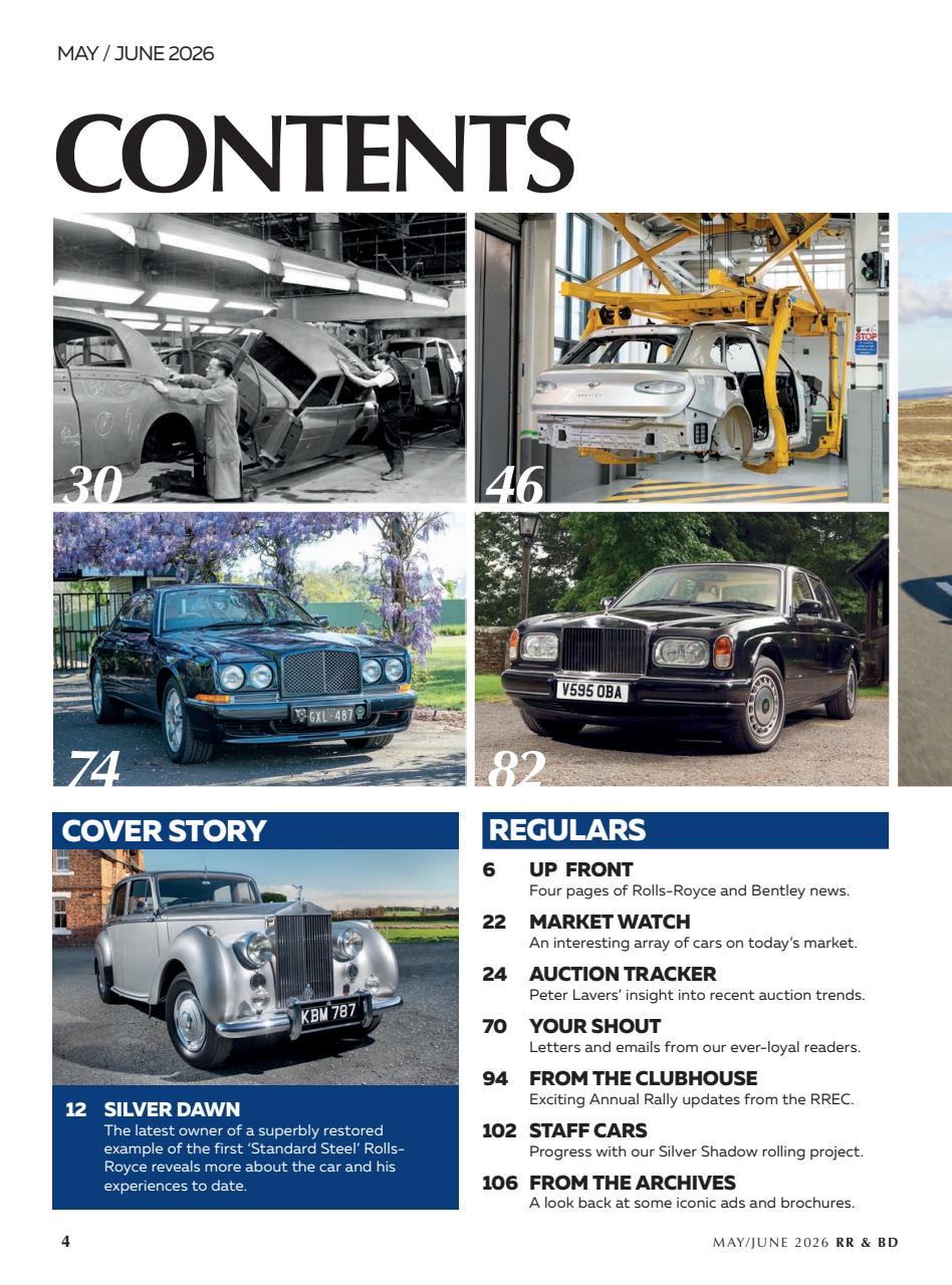 Rolls-Royce & Bentley Driver Preview Pages