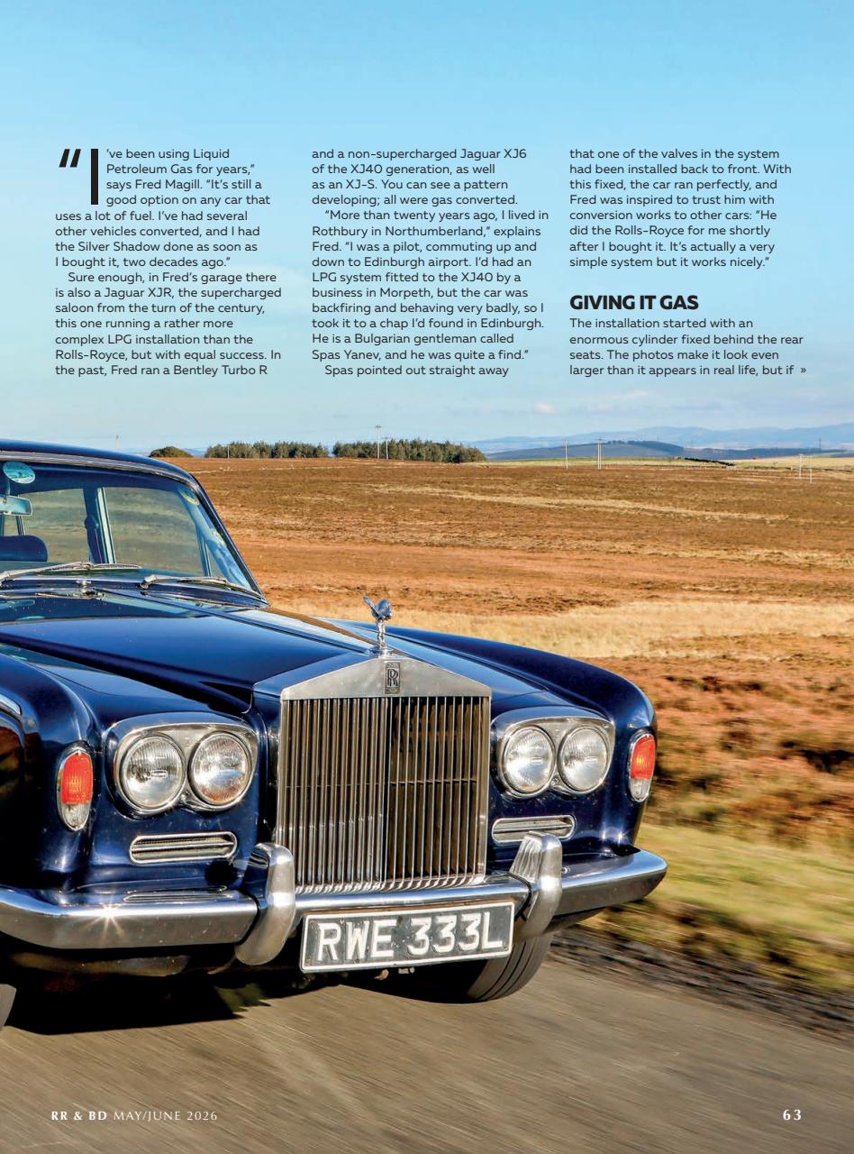 Rolls-Royce & Bentley Driver Preview Pages
