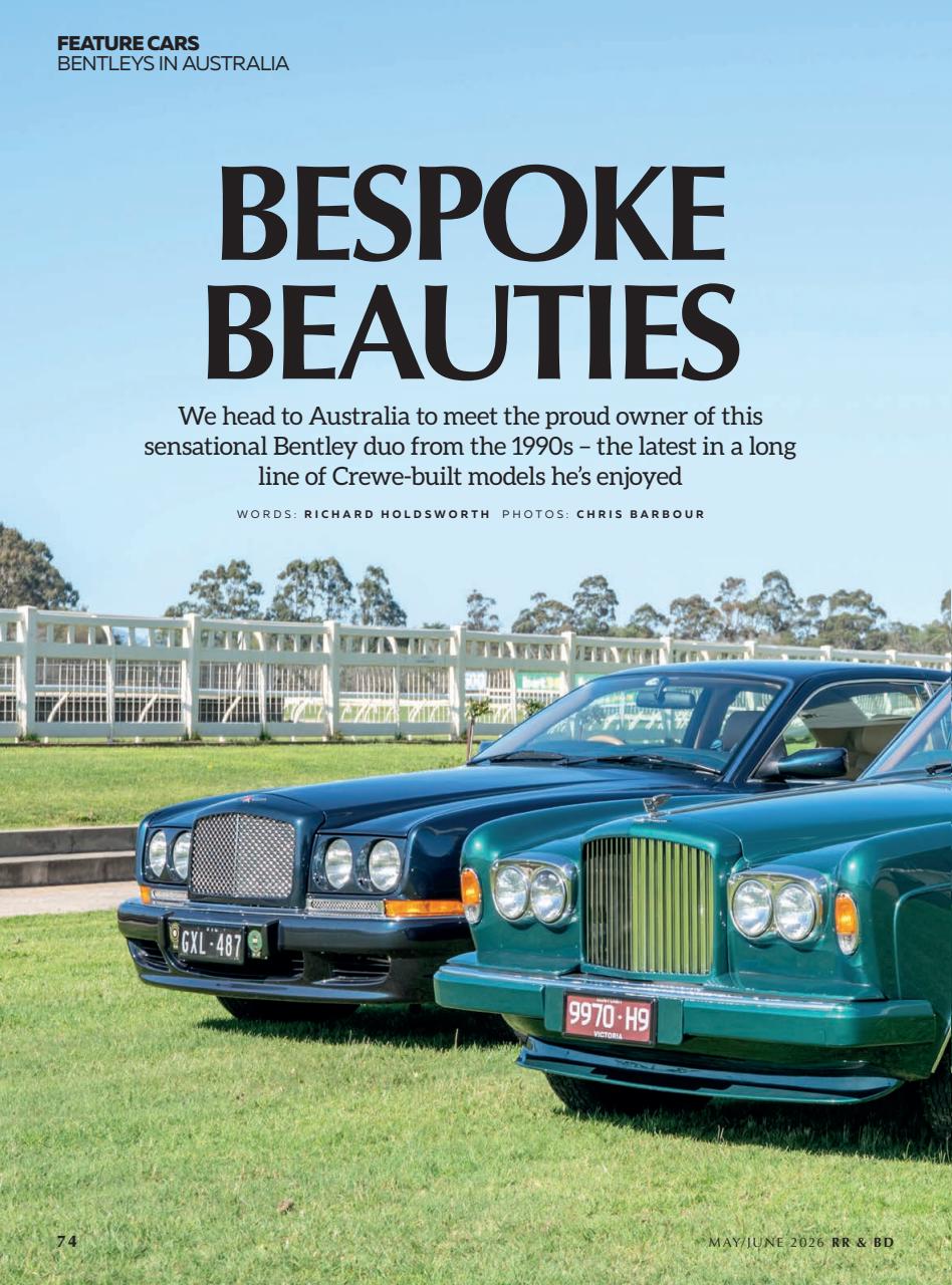 Rolls-Royce & Bentley Driver Preview Pages
